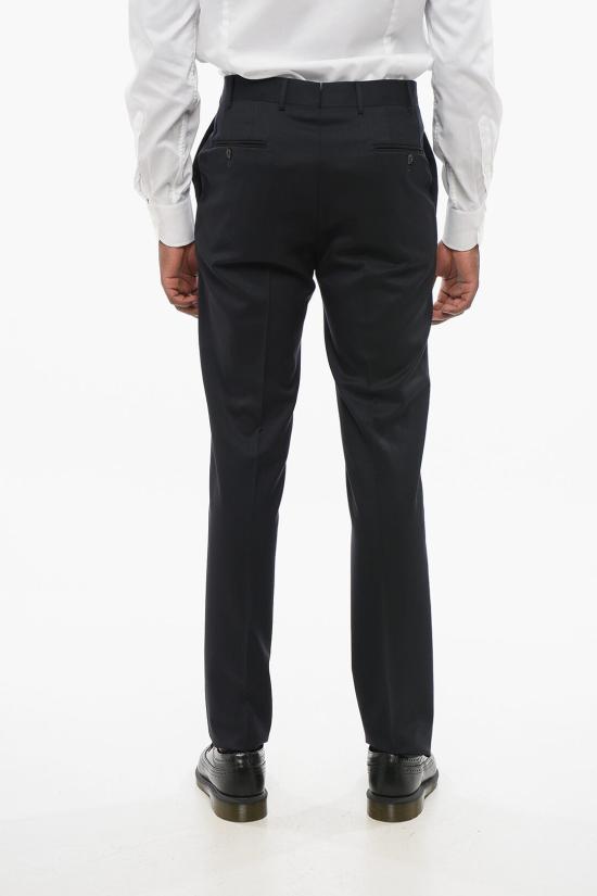  꼬르넬리아니 스트레이트 팬츠 825800 8818466 001 Blue - CORNELIANI