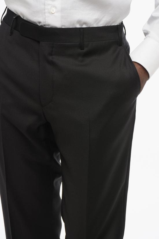  꼬르넬리아니 스트레이트 팬츠 785Z2Z 6838233 020 Black - CORNELIANI