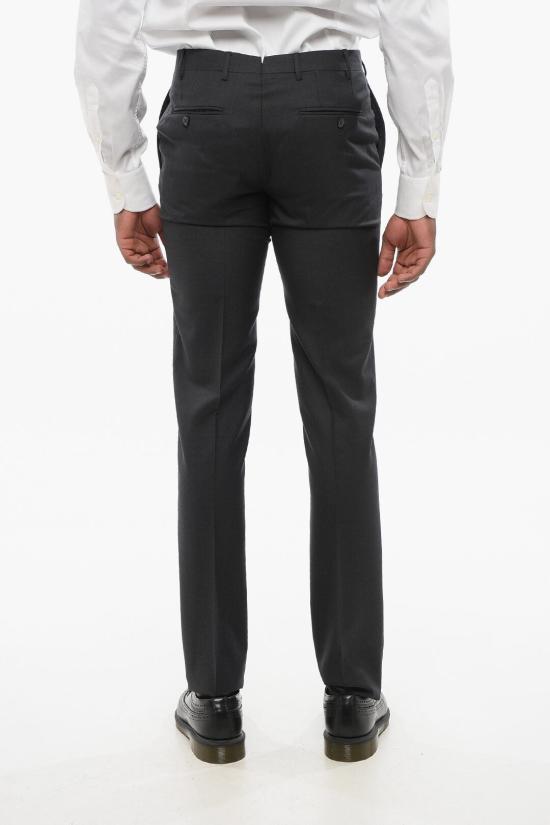  꼬르넬리아니 스트레이트 팬츠 835279 9118060 013 Gray - CORNELIANI