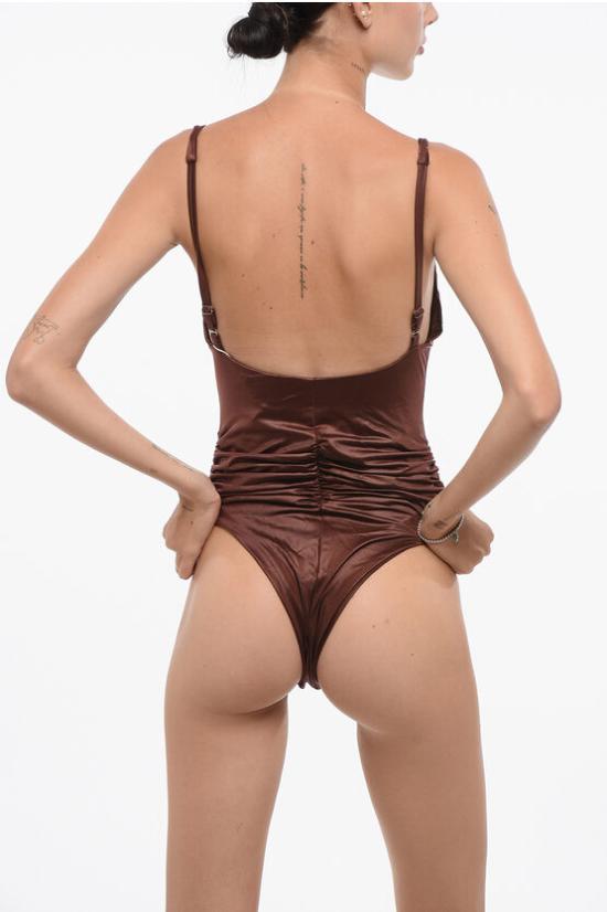  마그다뷰트림 원피스 수영복 631724 BROWN Brown - MAGDA BUTRYM