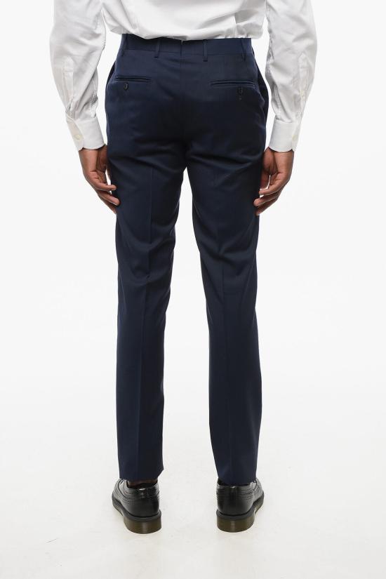  꼬르넬리아니 스트레이트 팬츠 915T00 3198150 002 Blue - CORNELIANI