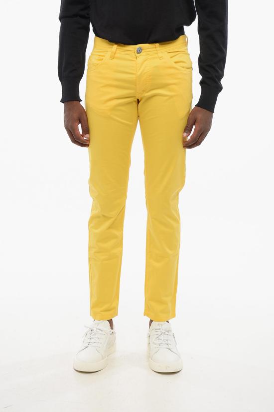  꼬르넬리아니 스트레이트 팬츠 7347B1 3120179 007 Yellow