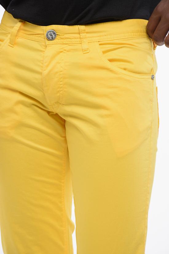 꼬르넬리아니 스트레이트 팬츠 7347B1 3120179 007 Yellow - CORNELIANI