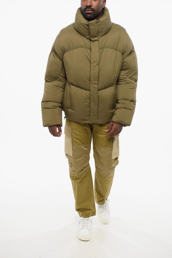  베이컨 숏패딩 BACPIGIA461 CARGO Military Green - BACON