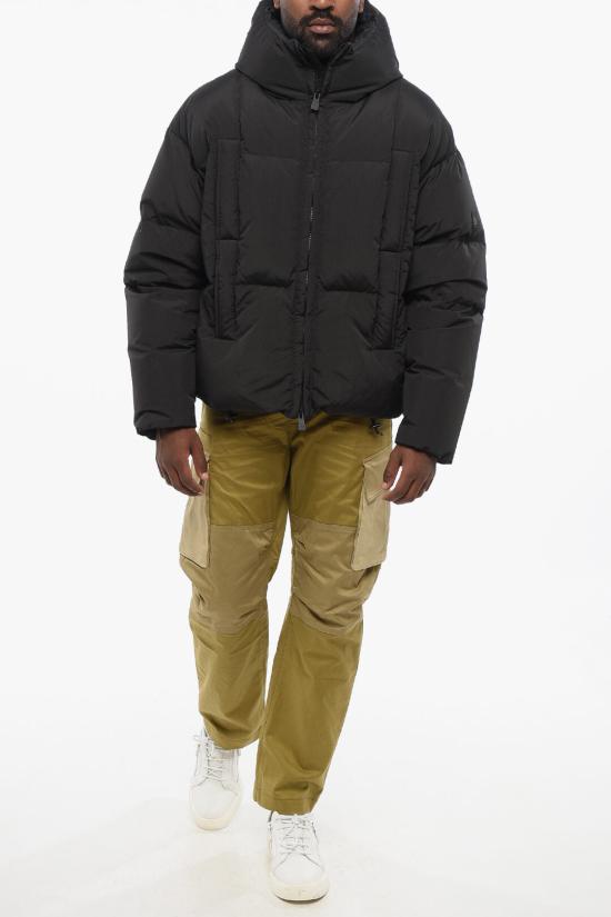  베이컨 숏패딩 BACPIGIU472 BLACK Black - BACON