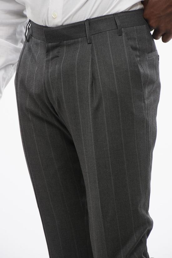  꼬르넬리아니 스트레이트 팬츠 905Z33 2867563 013 Gray - CORNELIANI