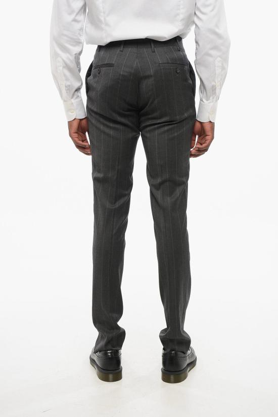 꼬르넬리아니 스트레이트 팬츠 905Z33 2867563 013 Gray - CORNELIANI