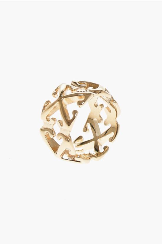  오프화이트 반지 OWOC118S24MET0017600 Gold - OFF WHITE