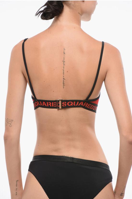  디스퀘어드2 비키니 수영복 D6BZ92190 ISA01 200 Nero Rosso - DSQUARED2