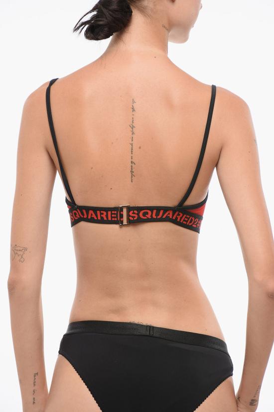  디스퀘어드2 비키니 수영복 D6BZ92190 ISA01 200 Nero Rosso - DSQUARED2