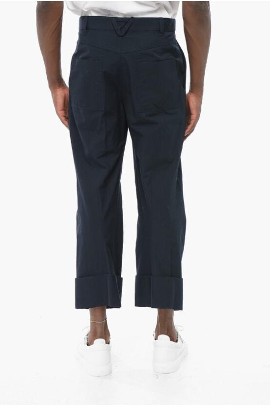  보테가베네타 치노 팬츠 737196 V2BL0 4140 Blue - BOTTEGA VENETA