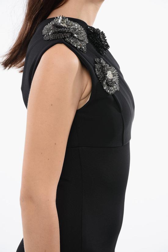  발망 숏 원피스 CF0R5605 33JI 0PA Black - BALMAIN