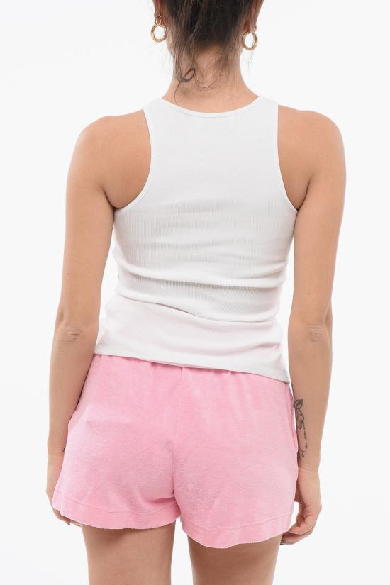  블루마린 민소매 티셔츠 P422T049AN0100 White - BLUMARINE