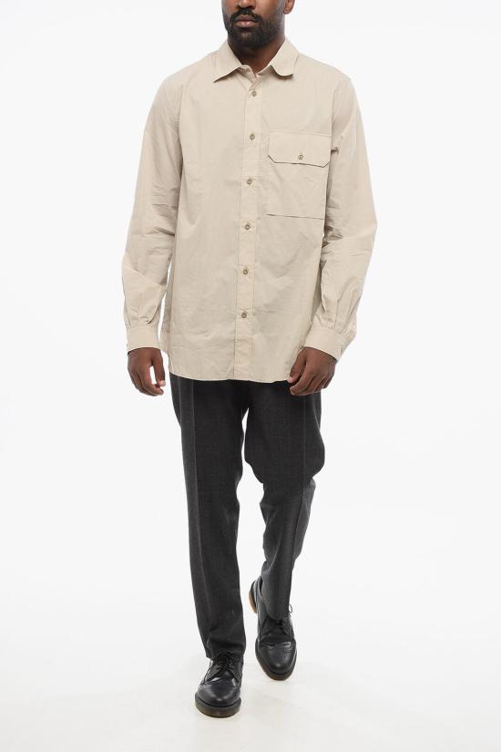  텐 씨 긴팔 셔츠 24CTCUS01107006867307 Beige - TEN C