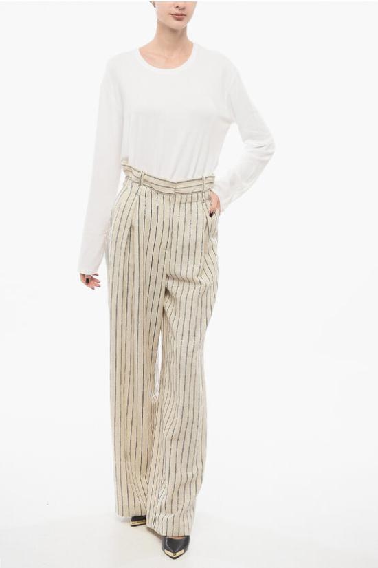  더 마네이 스트레이트 팬츠 LUDVIKAVI BE Beige - THE MANNEI