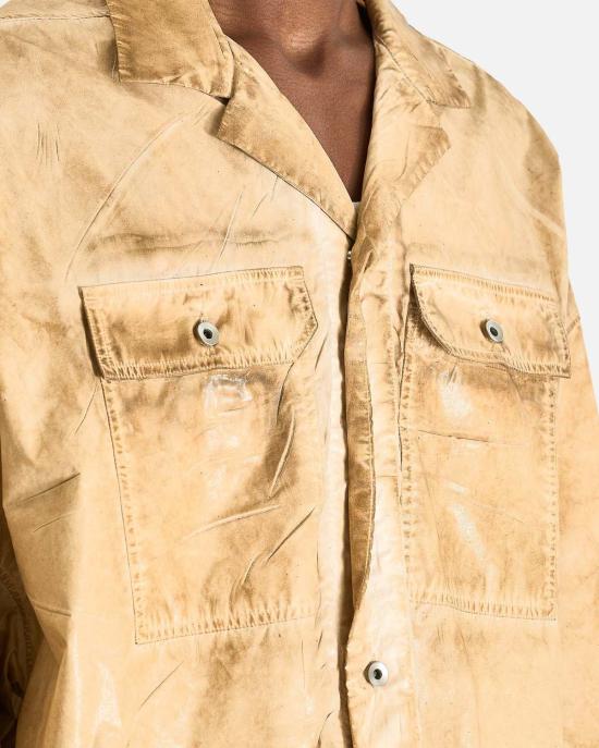  릭 오웬스 반팔 셔츠 매그넘 토미 - RICK OWENS