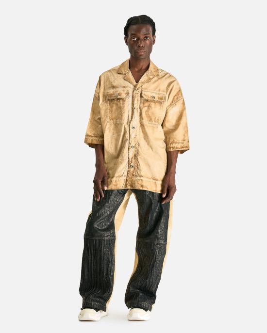  릭 오웬스 반팔 셔츠 매그넘 토미 - RICK OWENS