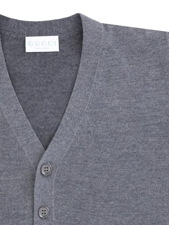 25FW [키즈] 구찌 니트/스웻셔츠 832635XKEXU 1127 GREY - GUCCI