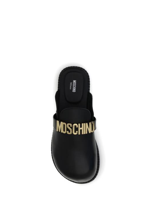 25FW 모스키노 샌들 MB10162G0N252MUGA0 000 BLACK - MOSCHINO