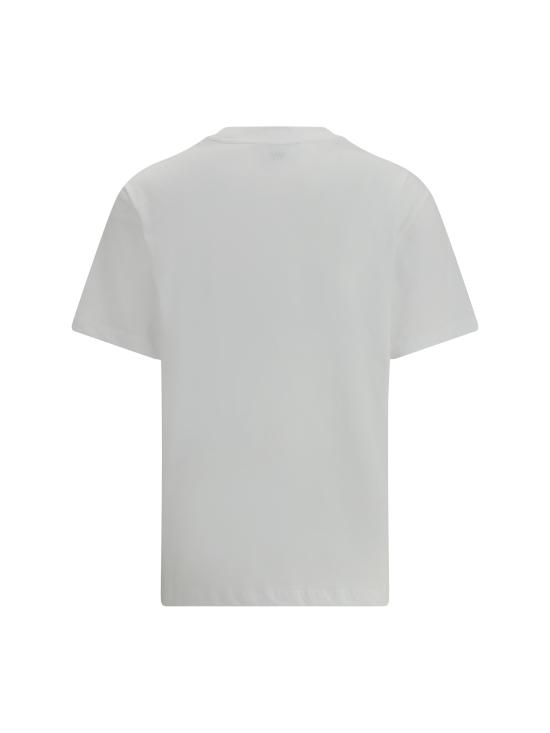 26FW 아미 스몰 하트 로고 티셔츠 BFUTS035724 100 WHITE - AMI