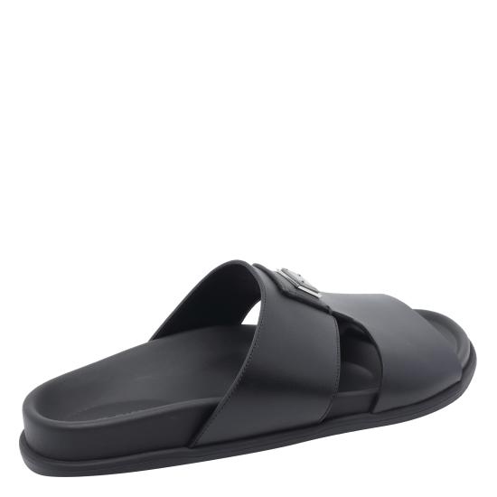 25FW 돌체앤가바나 뮬/슬리퍼 A80506 A9Q6780999 Black - DOLCE & GABBANA