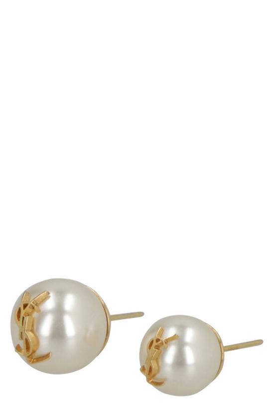  생로랑 이어링 691563Y1526 9018 WHITE - SAINT LAURENT