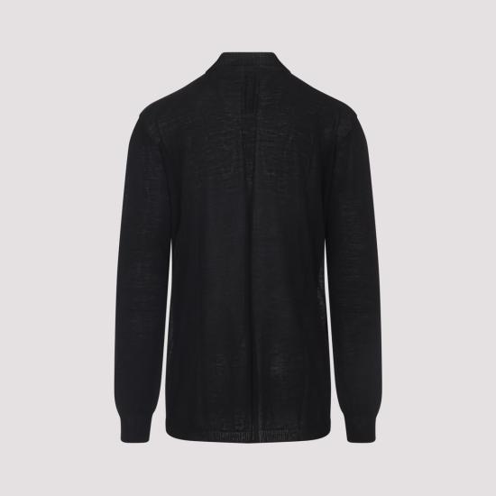 25FW 릭 오웬스 스웨터 RU02E1626 M 09 Black - RICK OWENS