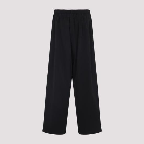 25FW 발렌시아가 스트레이트 팬츠 838823 TRO31 1000 Black - BALENCIAGA