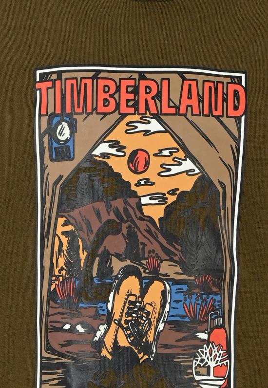  [키즈] 팀버랜드 트레이닝 상의 T60314 64J GREEN - TIMBERLAND