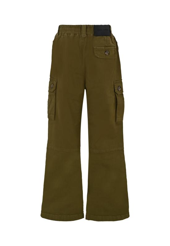 24FW [키즈] 마크제이콥스 스트레이트 팬츠 W60252 66K GREEN - MARC JACOBS