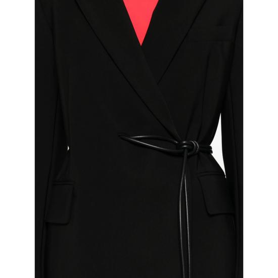 25FW 스포트막스 수트 자켓 GLASSA 628 001 BLACK - SPORTMAX