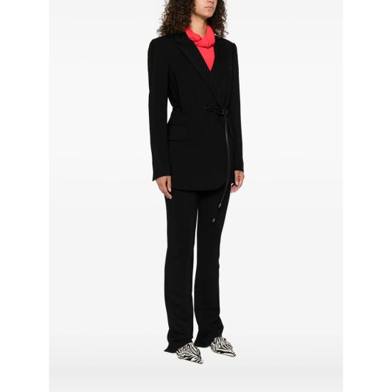 25FW 스포트막스 수트 자켓 GLASSA 628 001 BLACK - SPORTMAX