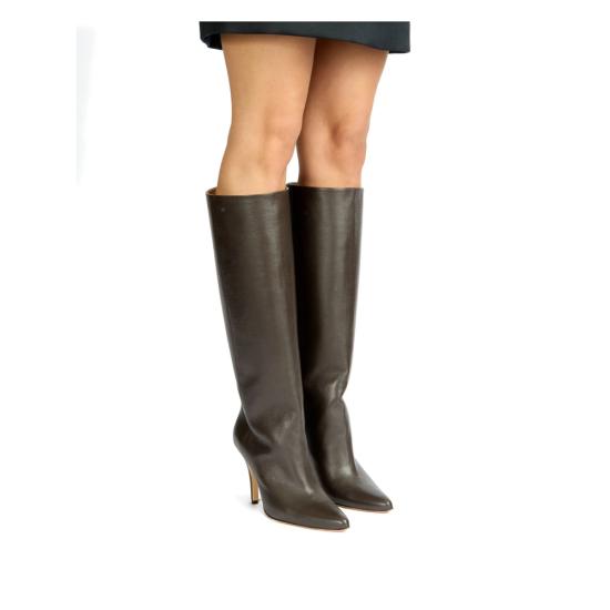 25FW MM6 메종마르지엘라 부츠 P6783 S59WW0114 T2180 BROWN - MM6 MAISON MARGIELA