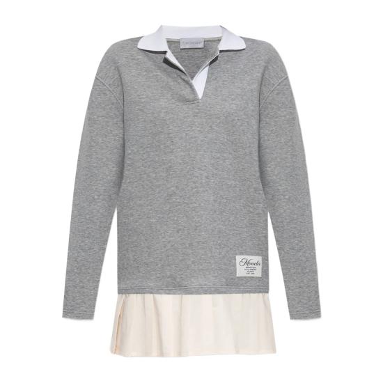 25FW 몽클레어 숏 원피스 89B1I 8I000 05 984 GREY NEUTRALS