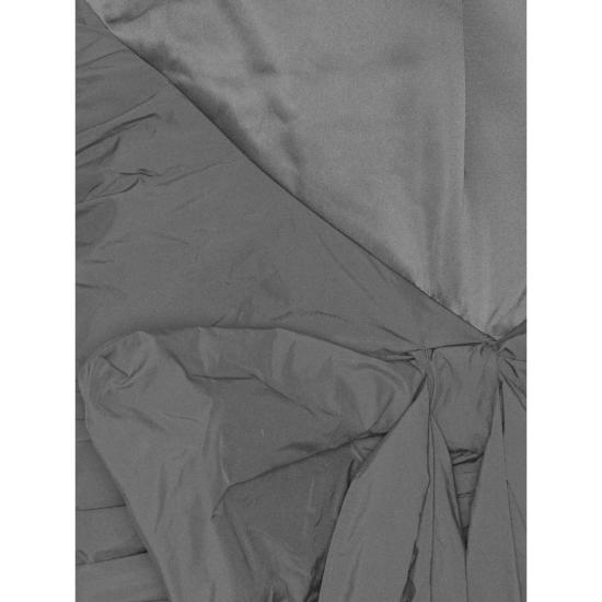 25FW 로테이트 롱 원피스 114519100 SATIN BOW 100 BLACK - ROTATE