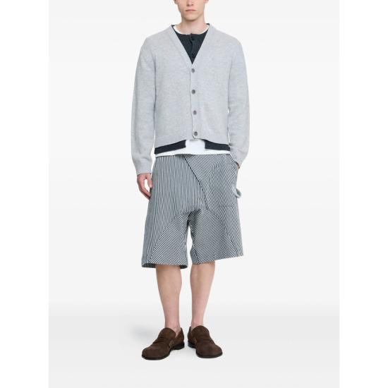 25FW JW앤더슨 가디건 KW1434 YN0423 972 GREY - JW ANDERSON