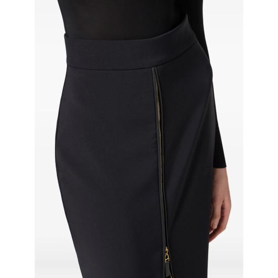 25FW 엘리자베타프랜치 스커트 GO13456E2 110 BLACK - ELISABETTA FRANCHI