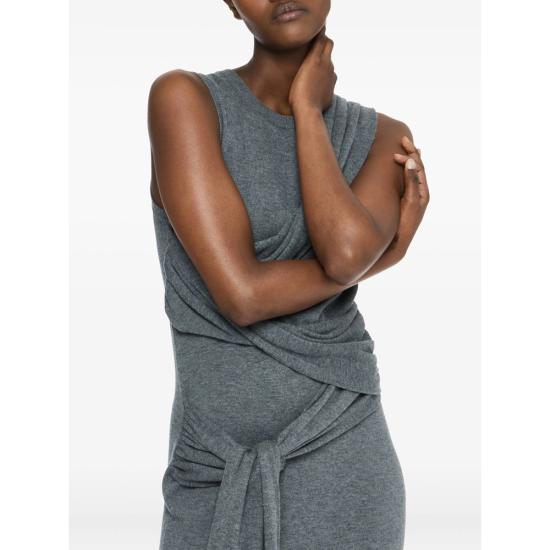 25FW JW앤더슨 롱 원피스 KW1445 YN0320 972 GREY - JW ANDERSON