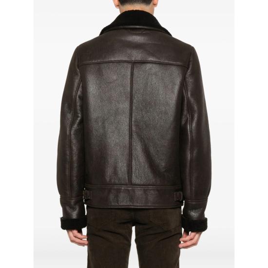 25FW 살바토레 산토로 가죽 자켓 49571 U DKBRO BROWN - SALVATORE SANTORO