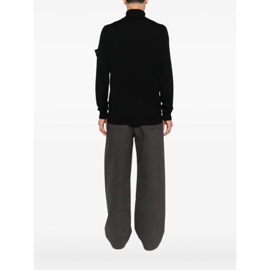 25FW 스톤 아일랜드 터틀넥 155100025 S00C4 V0029 BLACK - STONE ISLAND