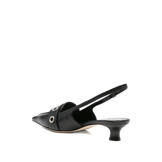 25FW 에이드 힐/펌프스 DAVINA PU0589001 BLACK - AEYDE