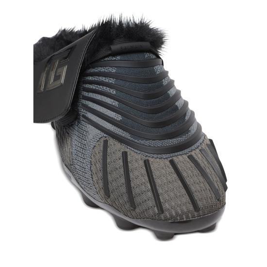 25FW 발망 뮬/슬리퍼 FM1VJ397 TKRT 0PA BLACK - BALMAIN