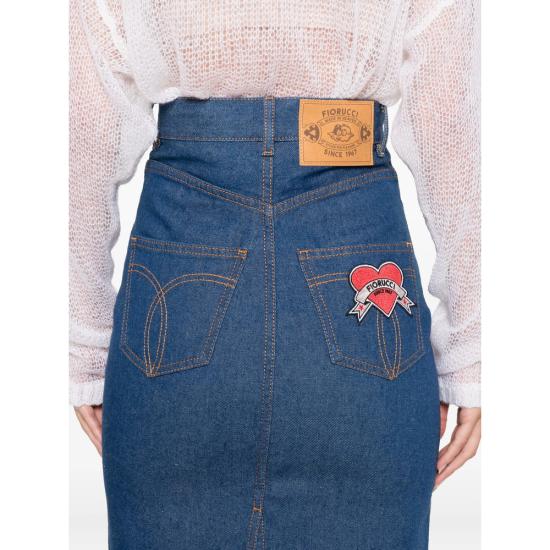 25FW 피오루찌 데님 스커트 W02FPDSK176DN RINBL BLUE - FIORUCCI