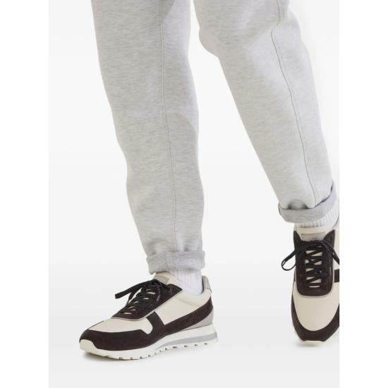 25FW 브루넬로 쿠치넬리 스니커즈 MZUESLA289 CPA80 NEUTRALS BLACK - BRUNELLO CUCINELLI