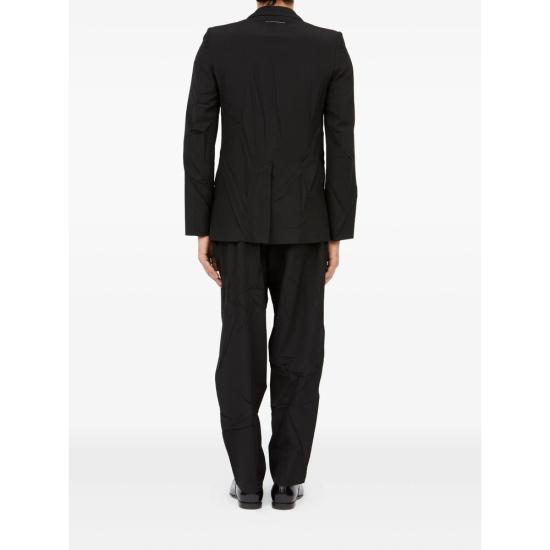 25FW MM6 메종마르지엘라 수트 자켓 M35436 SH2BN0016 899 BLACK - MM6 MAISON MARGIELA