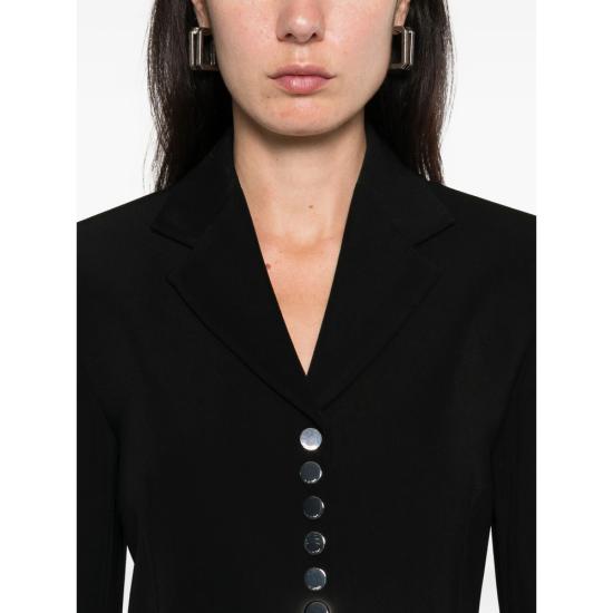 25FW 스포트막스 수트 자켓 MASQUE 228 003 BLACK - SPORTMAX