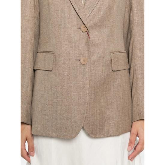 25FW 막스마라 스튜디오 수트 자켓 HODEIDA 293 002 BROWN - MAX MARA STUDIO