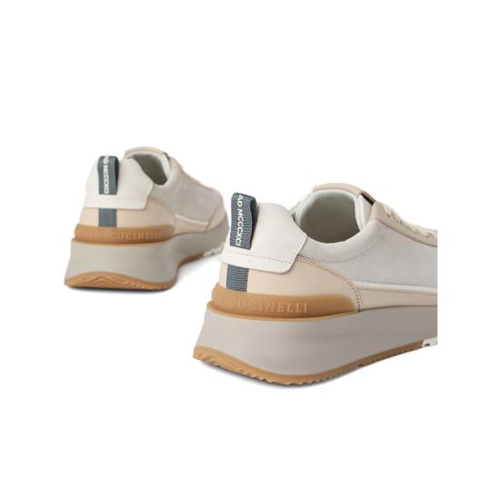 25FW 브루넬로 쿠치넬리 스니커즈 MZUSGGO278 CKY76 NEUTRALS GREY - BRUNELLO CUCINELLI