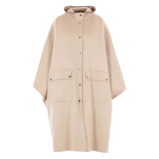 25FW 브루넬로 쿠치넬리 케이프 MD5039907 C074 NEUTRALS