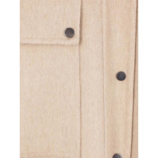 25FW 브루넬로 쿠치넬리 케이프 MD5039907 C074 NEUTRALS - BRUNELLO CUCINELLI